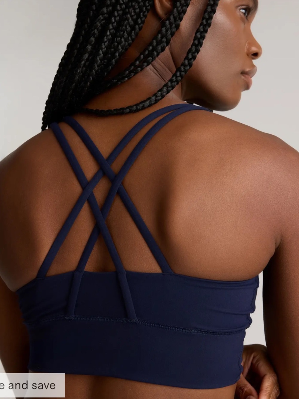 Power-Up Long Line Strappy Sports Bra
NEW NAVY BLUE NEW